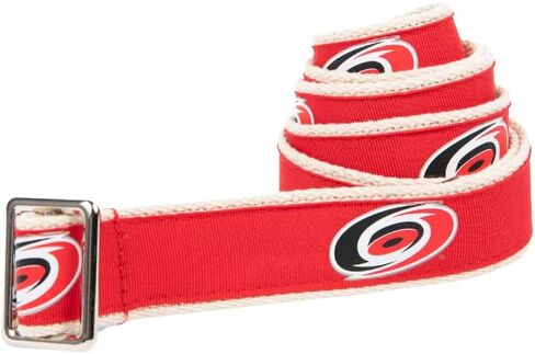 GELLS Carolina Hurricanes NHL Hockey Belt Officially Licensed With Nickel Finished Brass Buckle And Logo Tin in Kuwait