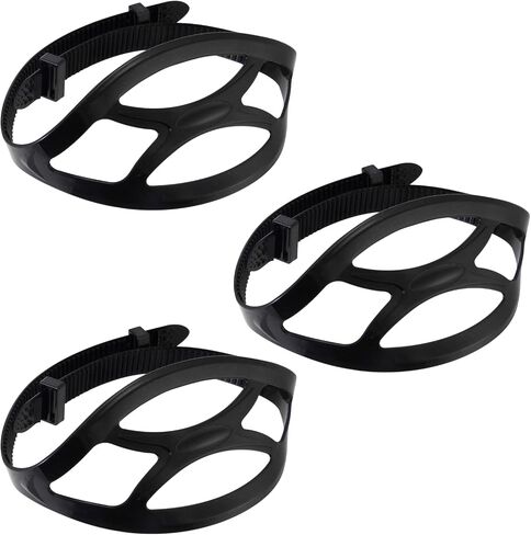 3 Pieces Replacement Universal Diving Mask Straps for Diving, Swimming, Snorkeling, Scuba - Silicone Swim Goggle Strap in Kuwait