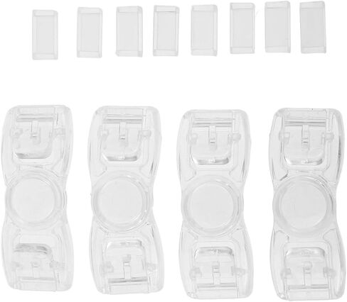 VOSAREA 4pcs Swim Strap Buckles Swim Goggle Straps Replacement Lightweight and Easy to Replace Headband Buttons for Comfortable Fit in Kuwait