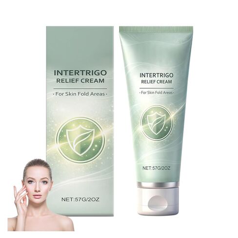 Intertrigo Cream - Skin Fold Care & Chafing Support Cream with Zinc Oxide & Undecylenic Acid, Intertrigo Barrier Cream Helps Maintain Dryness & Reduce Friction (1pc) in Kuwait