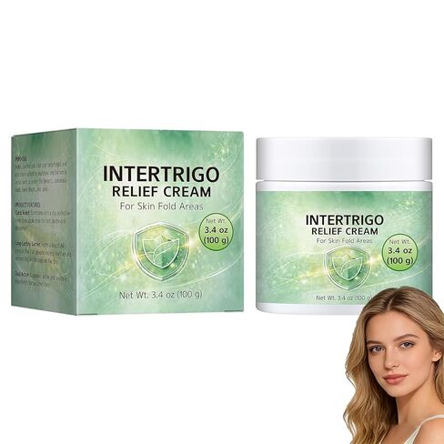 Intertrigo Cream,Skin Fold Barrier Cream for Moisture & Friction Protection, Helps Support Skin Comfort, Fast-Drying Non-Greasy Formula for Friction-Prone Areas. in Kuwait