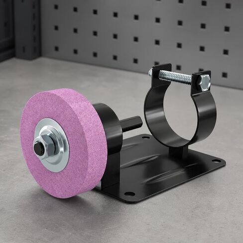 Drill Sanding Attachment, Buffing Pads for Drill, 90 Degree Drill Attachment, Drill Polishing Kit , Fixed bracket + yellow cloth wheel in Kuwait