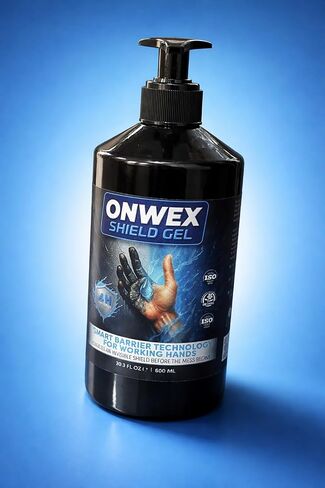 – Next-Generation Protective Barrier Hand Gel | Advanced Skin Shield Technology | Invisible Protection Against Paint, Motor Oil, Black Silicone, Foam, Super Glue & Industrial Contaminants in Kuwait