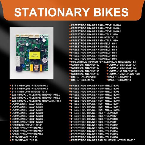 412766 وحدة تحكم لوحة التحكم في المحرك السفلي متوافقة مع دراجات NordicTrack Icon الثابتة LCD FS7I FS9I FS10I FS14I S10I S15I S22I جزء بديل لممارسة الدراجة in Kuwait