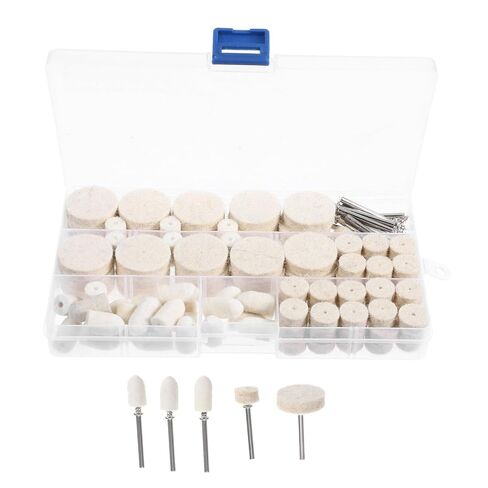 FOMIYES Buffing and Polishing Kit for Rotary Tools with Stainless Steel Wool Polisher Wheels, Smooth and Even Surface Finish, Fine Finish, for Workshop Use by DIY Enthusiasts in Kuwait
