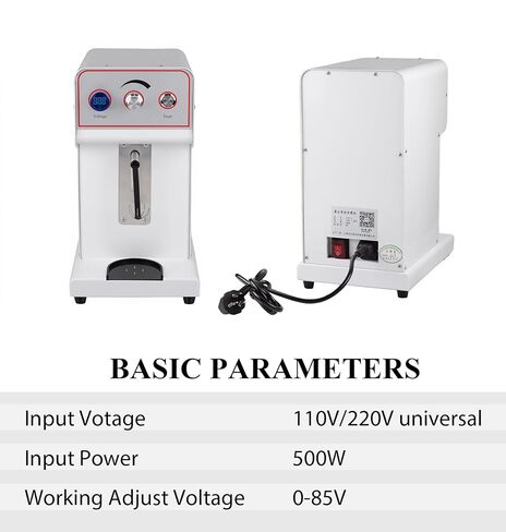 500W Dental Lab Titanium Alloy Coating Instrument Gold Plating Electroplating Machine with Stainless Steel Cup in Kuwait