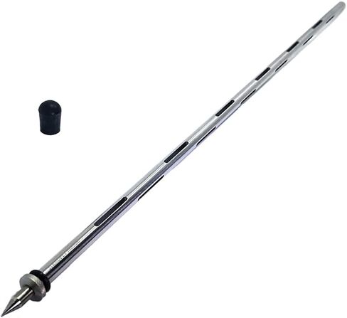 Carved Titanium Endpin for Cello in diameter 10mm, Length 595 mm in Kuwait