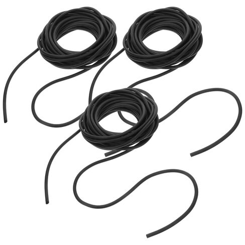 Alipis 3 قطع Epdm المطاط رغوة الداعم قضيب 1/4in X 33ft غير هش ملموسة الكراك حشو الشريط لمفاصل الرصيف والممر DIY مشاريع الفجوة السد التوقف in Kuwait