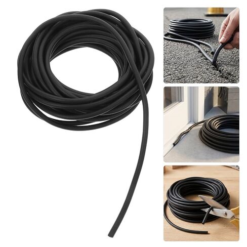 Alipis 3 قطع Epdm المطاط رغوة الداعم قضيب 1/4in X 33ft غير هش ملموسة الكراك حشو الشريط لمفاصل الرصيف والممر DIY مشاريع الفجوة السد التوقف in Kuwait