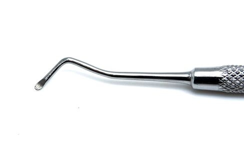 Dental 17W Excavators Spoons 1.2mm/1.25mm Double Ended Restorative Oral Steel Instruments in Kuwait