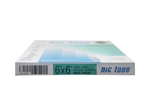 MDC NIC Tone Natural Rubber Latex Dental Dam - 6"x6" (36 Sheets/Box) (Green, Thick) in Kuwait