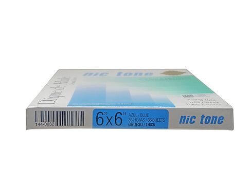 MDC NIC Tone Natural Rubber Latex Dental Dam - 6"x6" (36 Sheets/Box) (Green, Thick) in Kuwait