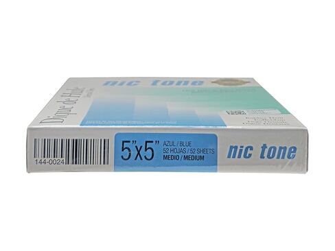 سد أسنان MDC NIC Tone من المطاط الطبيعي (متوسط ​​- أزرق - 5 × 5 بوصة - 52 ورقة / صندوق) in Kuwait