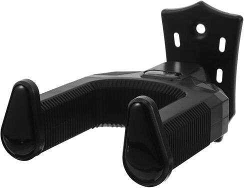 TIDTALEO Self-Locking Guitar Wall Mount Hanger Locking Design and Rubber Padding for Wall Mounting Electric Guitar, Bass, and Ukulele with Sturdy Iron Construction in Kuwait