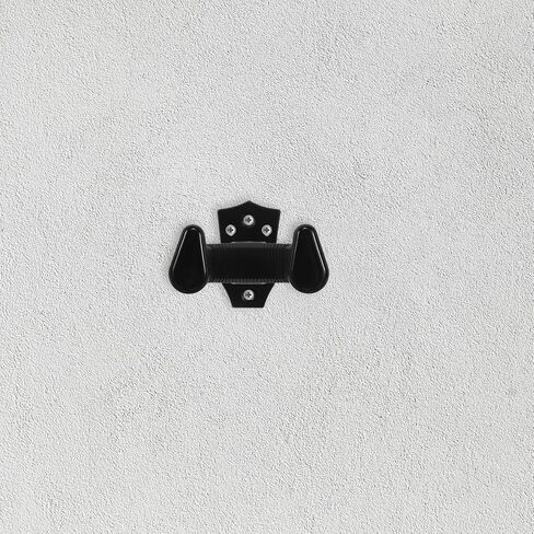 TIDTALEO Self-Locking Guitar Wall Mount Hanger Locking Design and Rubber Padding for Wall Mounting Electric Guitar, Bass, and Ukulele with Sturdy Iron Construction in Kuwait