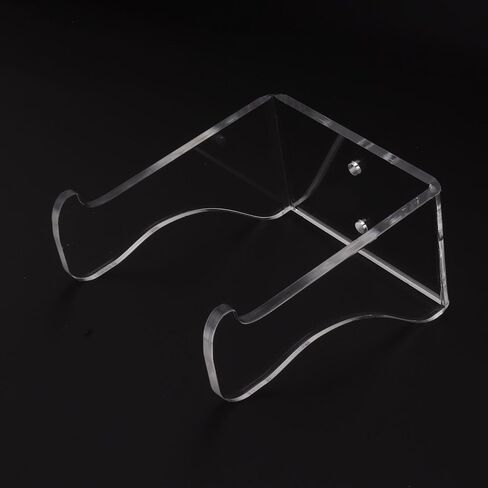 Guitar Wall Mount Hanger for Space Saving Storage Stylish Clear Acrylic Design for Guitars Violins and Ukuleles in Kuwait