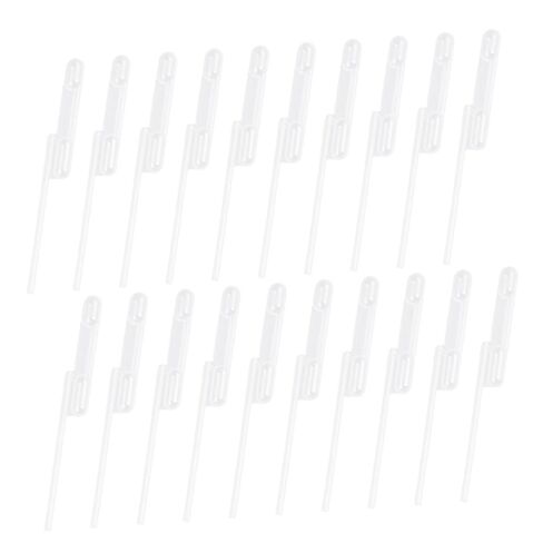 100pcs Long Straw Quantitative Dropper Straw Double-Cell Plastic Buret for Lab Use in Saudi Arabia