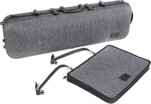 GEWA Bio-S Oblong Violin Case, 4/4 Size - Gray in Kuwait