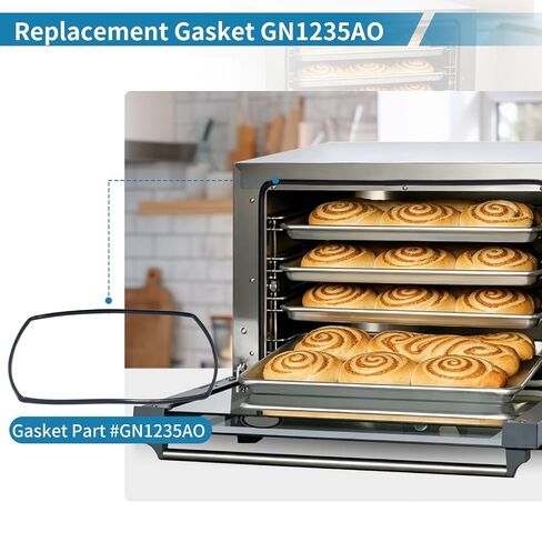 لاستبدال حشية الباب Cadco GN1235AO لـ OV-023 جزء إغلاق باب الفرن الحراري بنصف الحجم CADCGN1235AO لـ Xaf-023، GN1235A0 in Kuwait