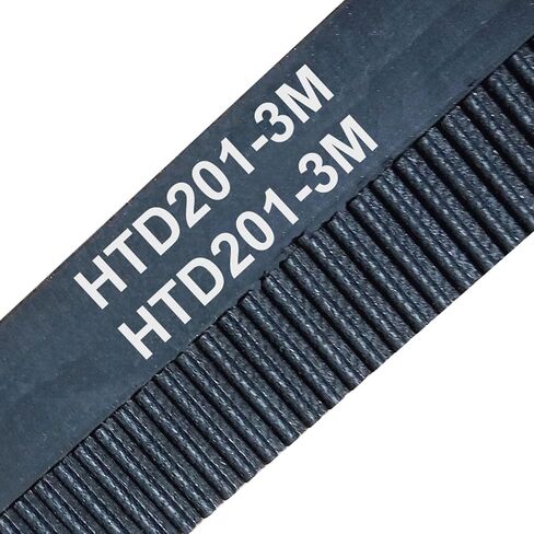 HTD3M 201 6 Timing Belt Teeth 67 Width 6mm 8mm 10mm 12mm Length 201mm Rubber Closed-Loop Belt 201-3M HTD 3M Pulley CNC Machine (Size : Width 8mm) in Kuwait