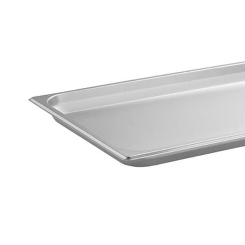 Soro Essentials- Full Size 1-1/4" Deep Stainless Steel Steam Table Pan 22 Gauge- Flat Edge Anti Jam Steam Pans Food Pan Commercial Food Pan for Hotel Party Buffet Catering Supplies in Kuwait