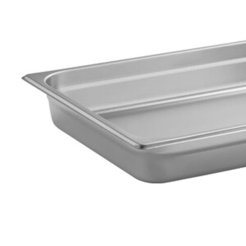 Soro Essentials- Full Size 2-1/2" Deep Stainless Steel Steam Table Pan 22 Gauge- Flat Edge Anti Jam Steam Pans Food Pan Commercial Food Pan for Hotel Party Buffet Catering Supplies in Kuwait