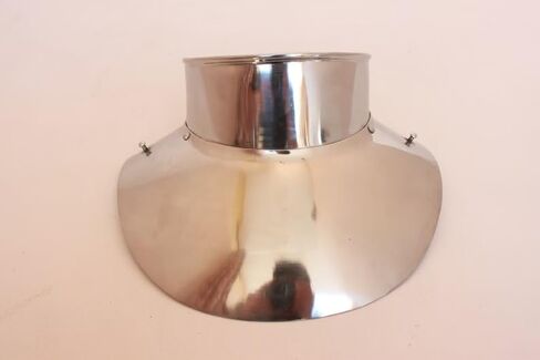 NauticalMart Viking Steel Knight Gorget مع أزياء Bevor Medieval Neck Guard Armor التي يمكن ارتداؤها in Kuwait
