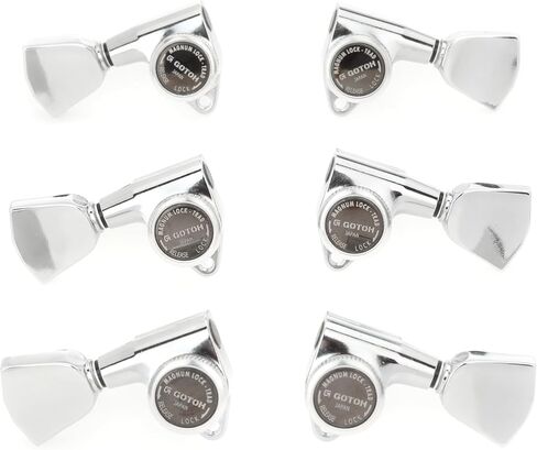 موالف قفل Gotoh SG301-04 MG-T - 3+3 كروم، أزرار كيستون in Kuwait