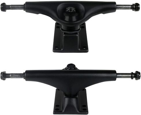 TGM 5.0 Black/Black Skateboard Trucks + 52mm Black Wheels Combo in Kuwait