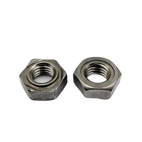2/5/10/20pcs M3 M4 M5 M6 M8 M10 M12 M14 M16 Carbon Steel Hexagon Hex Stud Spot Solder Point Welding Nut(No Welding Point,10pcs M8) in Kuwait