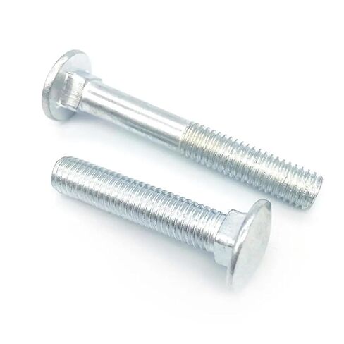 10pcs M4 Steel Head Square Neck Carriage Screw Bolt for Shelf Desk L= 10-100mm(45mm) in Saudi Arabia