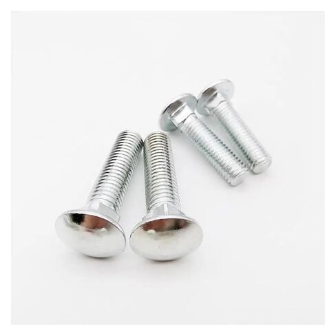10pcs M4 Steel Head Square Neck Carriage Screw Bolt for Shelf Desk L= 10-100mm(45mm) in Saudi Arabia