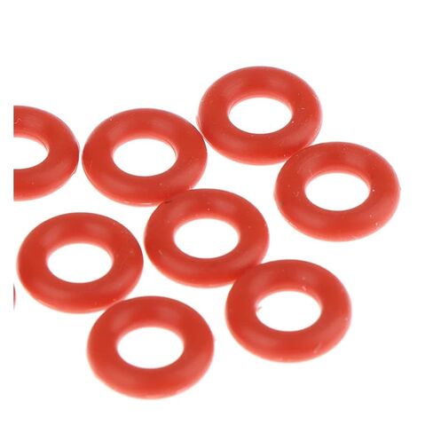 10 Pcs O-Rings Silicone for Coffee Machine Pressure Tube O Sealing Washer Red VMQ Repair Box Assortment Kit in Kuwait