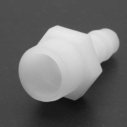 4 قطعة خرطوم بلاستيك وصلة بارب 3/8 "بارب-1/2" NPT ذكر الموضوع محول وصلة أنابيب الاتحاد in Kuwait