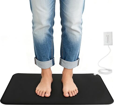 Conductive Grounding Mat, Grounding At Home, Grounding Mat for Sleep, Energy, Wellness, Earth Connection, Earth Mat Grounding Pad, 13 * 23.6Inch in Kuwait