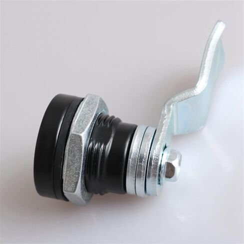 Black MS705-3D Cabinet Cam Lock Cylindrical Door Locks with Key for Distribution Box Industrial 1Pcs in Kuwait