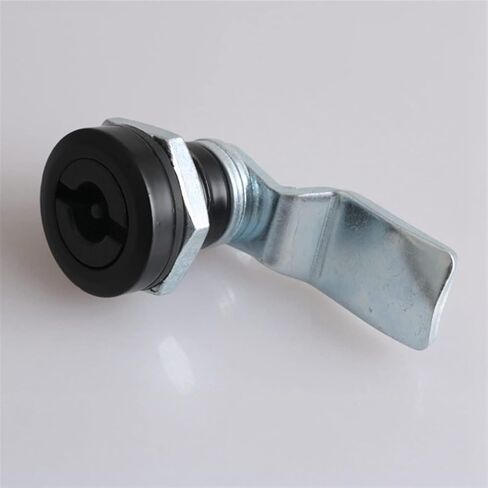 Black MS705-3D Cabinet Cam Lock Cylindrical Door Locks with Key for Distribution Box Industrial 1Pcs in Kuwait