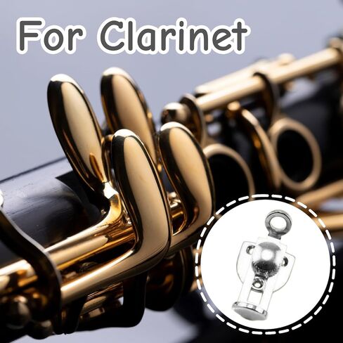 1 PCS Clarinet Thumb Rest Clarinet Finger Hand Rest Accessories Replacement Part with Nickel Plating for Concert Practice Daily Training Sessions in Saudi Arabia
