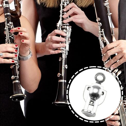 1 PCS Clarinet Thumb Rest Clarinet Finger Hand Rest Accessories Replacement Part with Nickel Plating for Concert Practice Daily Training Sessions in Saudi Arabia
