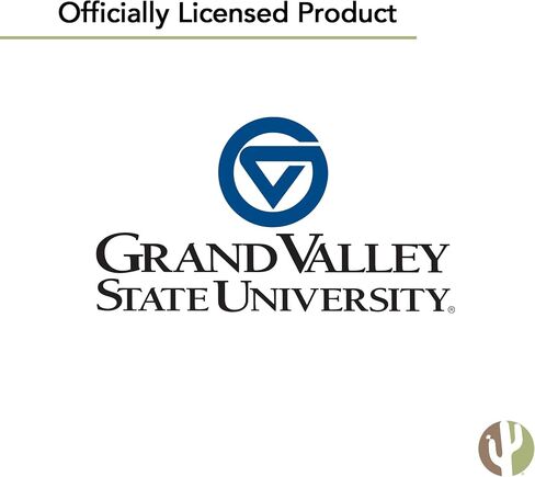 ربطة عنق جامعة Desert Cactus Grand Valley State University GVSU Lakers 100% بوليستر مع شعار، مرخصة رسميًا (النمط A) in Kuwait