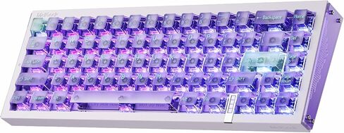 MelGeek REAL67 Wired Gaming Keyboard with RGB, Magnetic Keyboard with Hall Effect, Rapid Trigger, Hot-Swappable, Snap Tap & Adjustable Actuation, Online HIVE Custom (Silicon-Gray) in Saudi Arabia