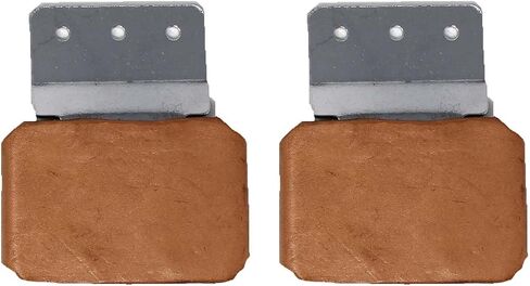 CHALLENGER 3" Blevins Buckle Set (2-Pack) – Tan Leather Covered Saddle Buckles | Western Tack Replacement Hardware | 52HS04TN in Kuwait