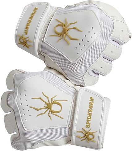 J&S Sporting Spider-Grip Power Digital Batting Gloves – Baseball & Softball Gloves for Youth, Men & Women – Durable, Breathable, Non-Slip Grip in Kuwait