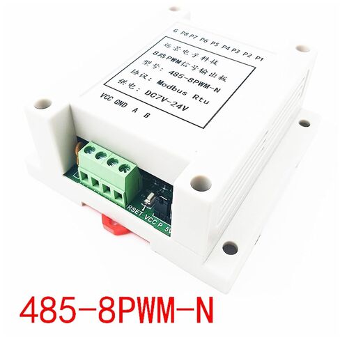 485 إلى 8 قنوات PWM/NPN مخرج إشارة مولد نبضات موجة مربعة عالية التردد/وحدة تحكم/modbus in Kuwait