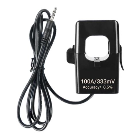 محول تيار سبليت كور CT 100A 333mV 60A 50A 1V 30A 20A 5A 1A 0.333V 100A/50mA المشبك على المستشعر (100A، 333mV) in Kuwait