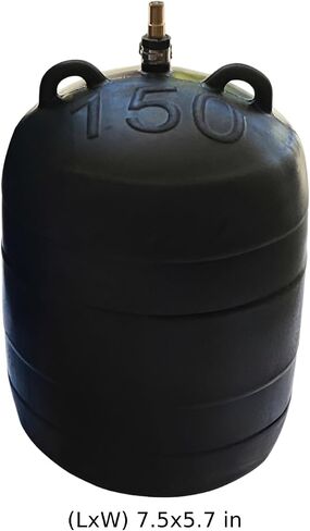 سدادة أنابيب DN150/160 مم، أسود 5.7 × 7.5 بوصة، سدادة اختبار مجاري مطاطية قابلة للنفخ مع أنبوب تمديد، انسداد تسرب السباكة، مياه الصرف الصحي البلدية in Kuwait