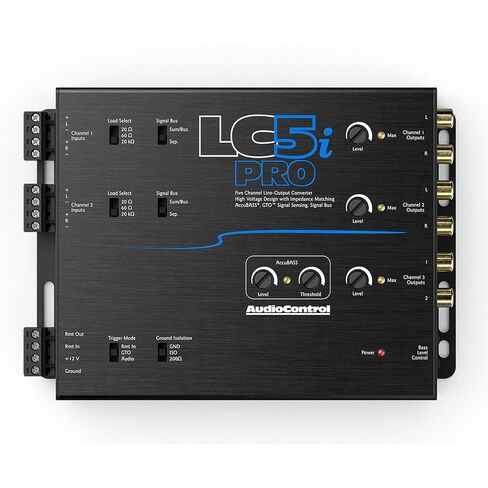 AudioControl LC5iPRO محول خط 5 قنوات مع Accubass in Kuwait