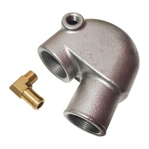 Stainless Steel Mixing Elbow for Yanmar Engines - Fits 1GM, 2GM, 3GM, 3HM, 2YM, 3YM, 2QM, YSM Series | Replaces Part Numbers 128370-13610, 104214-13531, 127070-13520, 124070-13520 (Set A) in Kuwait