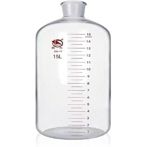 Thick-walled High Borosilicate Glass Serum Bottle Reagent Bottle 2500 3000 5000 10000 60000ml(15000ml) in Saudi Arabia