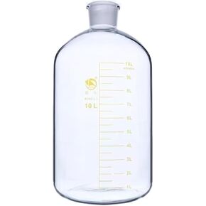 Thick-walled High Borosilicate Glass Serum Bottle Reagent Bottle 2500 3000 5000 10000 60000ml(10000ml) in Saudi Arabia